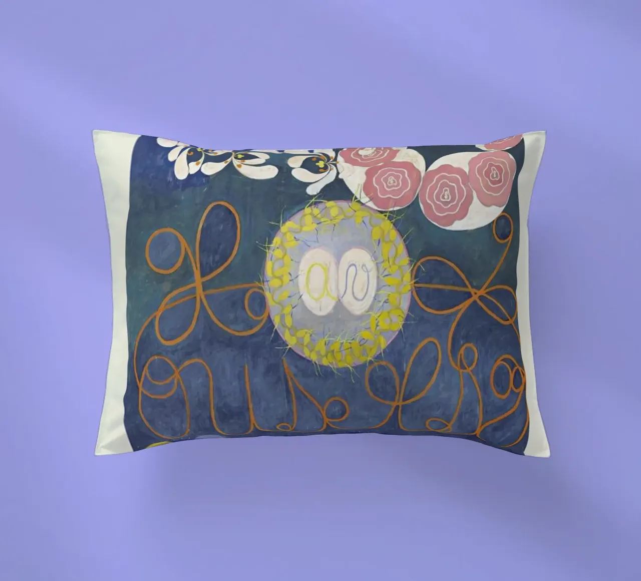 Hilma af Klint - The Ten Largest, No.1 cuscino da Vintage by JUNIQE