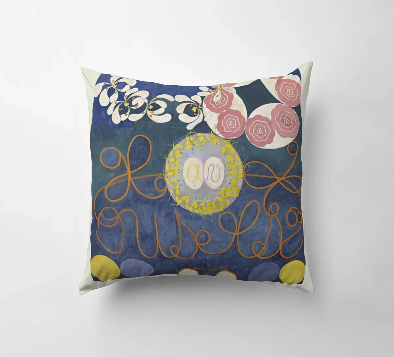 Hilma af Klint - The Ten Largest, No.1 cuscino da Vintage by JUNIQE