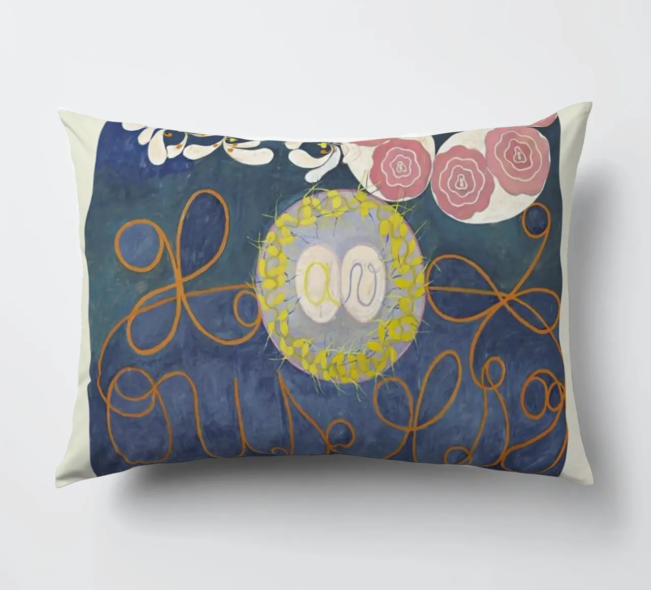 Hilma af Klint - The Ten Largest, No.1 cuscino da Vintage by JUNIQE