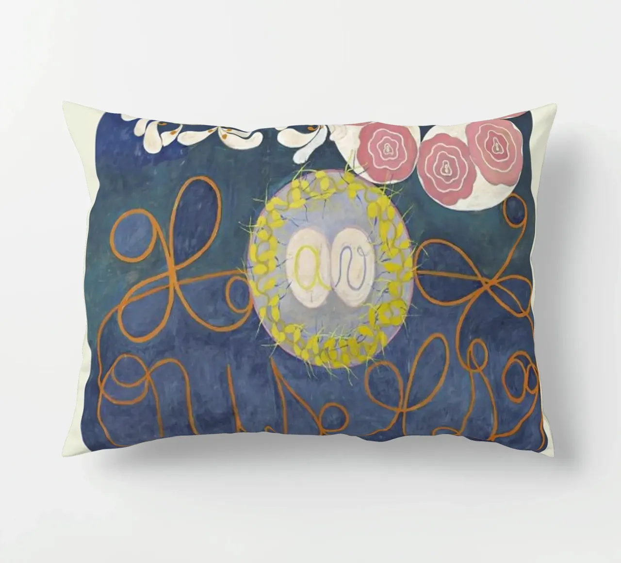 Hilma af Klint - The Ten Largest, No.1 cuscino da Vintage by JUNIQE