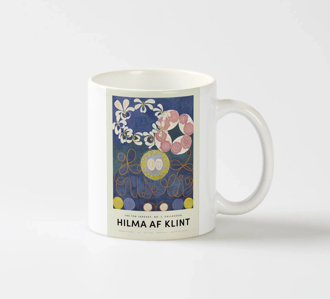Hilma af Klint - The Ten Largest, No.1 tazza in ceramica da Vintage by JUNIQE