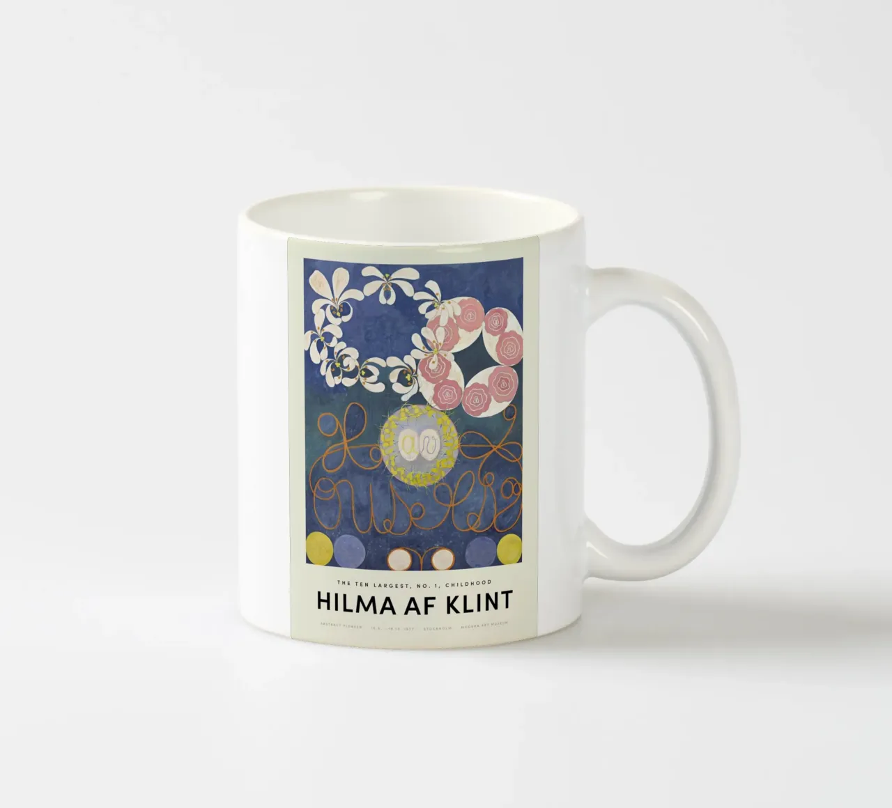 Hilma af Klint - The Ten Largest, No.1 mug en céramique de Vintage by JUNIQE