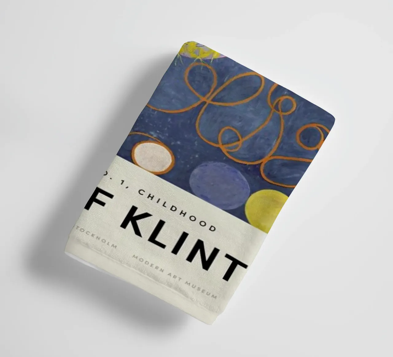 Hilma af Klint - The Ten Largest, No.1 toalla de baño de Vintage by JUNIQE