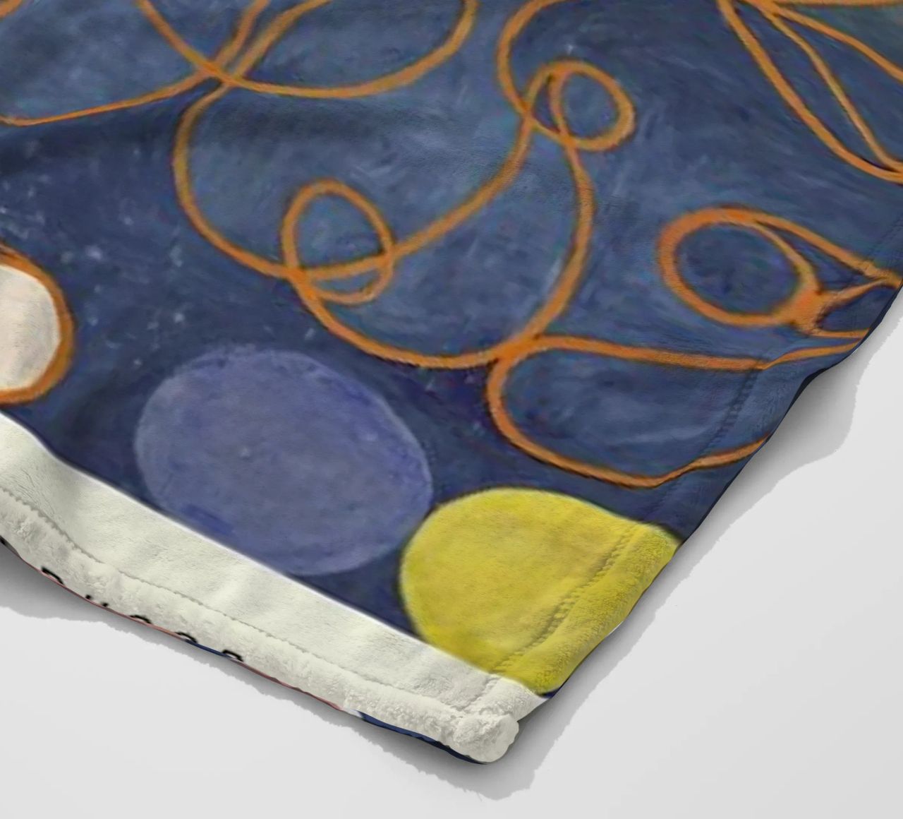 Hilma af Klint - The Ten Largest, No.1 coperta in pile da Vintage by JUNIQE