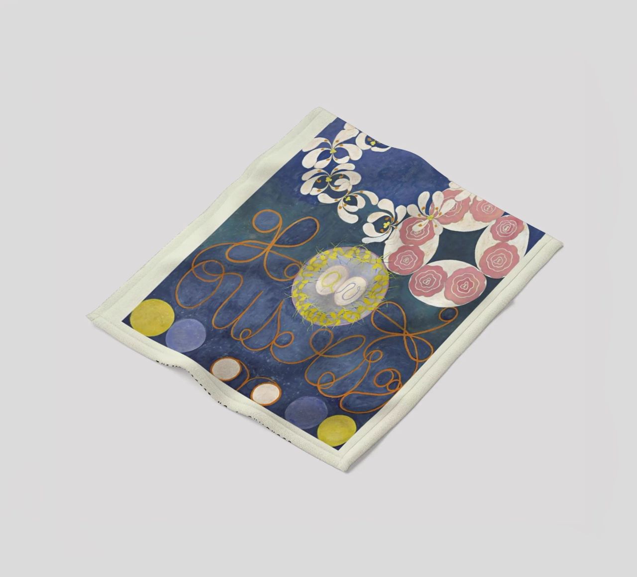Hilma af Klint - The Ten Largest, No.1 coperta in pile da Vintage by JUNIQE