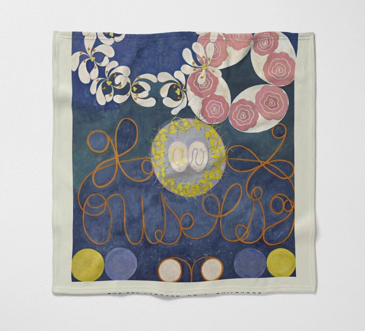 Hilma af Klint - The Ten Largest, No.1 coperta in pile da Vintage by JUNIQE