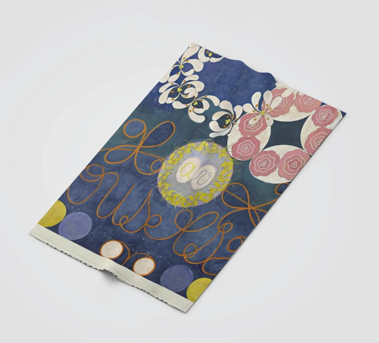 Hilma af Klint - The Ten Largest, No.1 manta de franela de Vintage by JUNIQE
