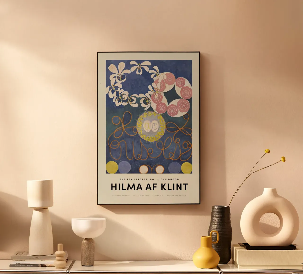 Hilma af Klint - The Ten Largest, No.1 pannello forex da Vintage by JUNIQE