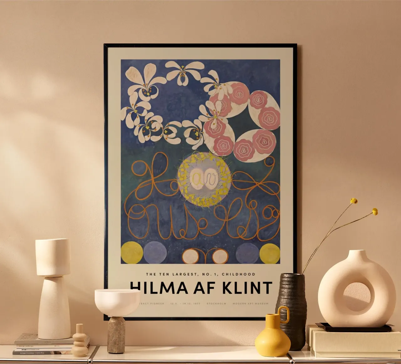 Hilma af Klint - The Ten Largest, No.1 hahnemühle de Vintage by JUNIQE