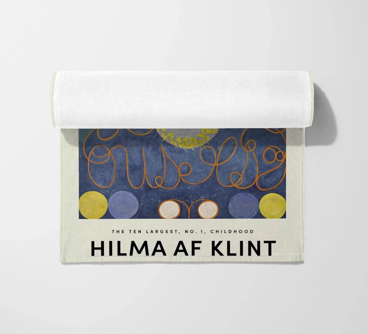 Hilma af Klint - The Ten Largest, No.1 telo mare da Vintage by JUNIQE