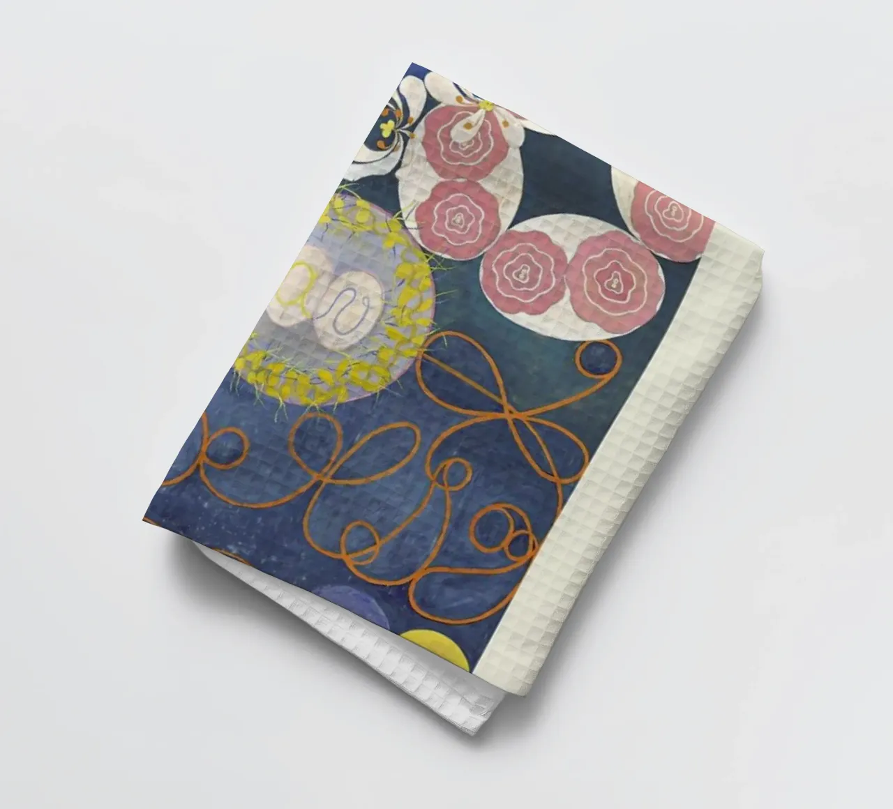 Hilma af Klint - The Ten Largest, No.1 paño de cocina de Vintage by JUNIQE