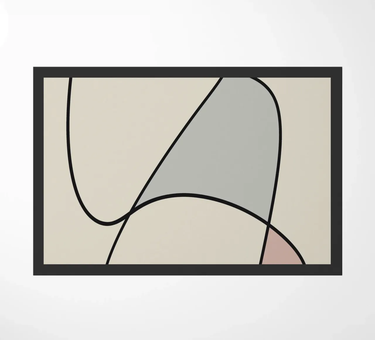 Minimal graceful line art abstract 11 zerbino da Little Dean