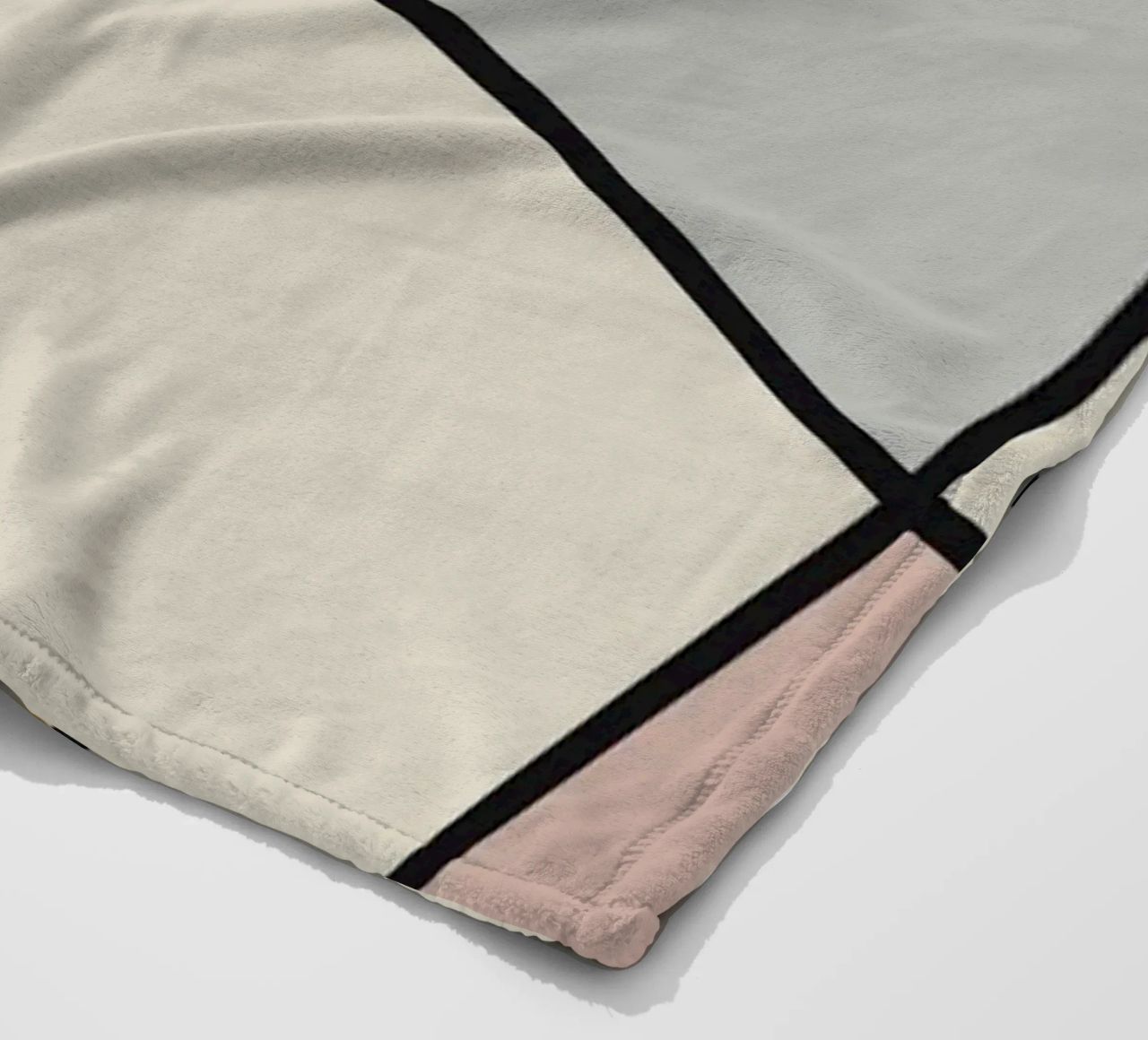 Minimal graceful line art abstract 11 coperta in pile da Little Dean
