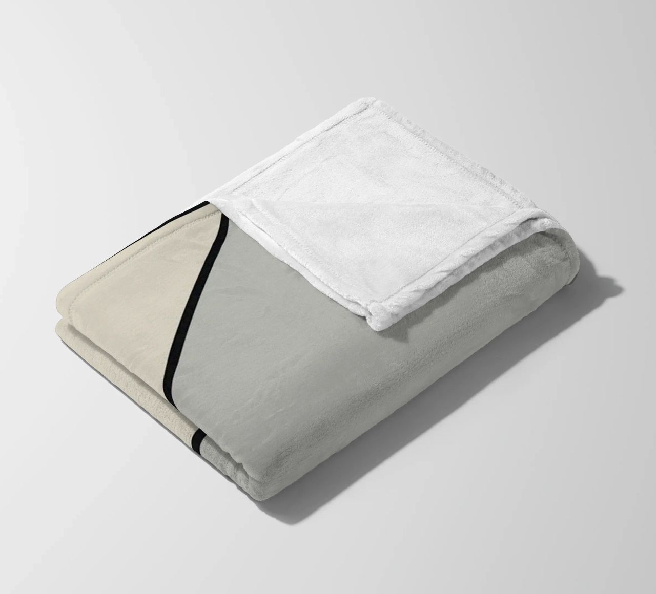 Minimal graceful line art abstract 11 coperta in pile da Little Dean