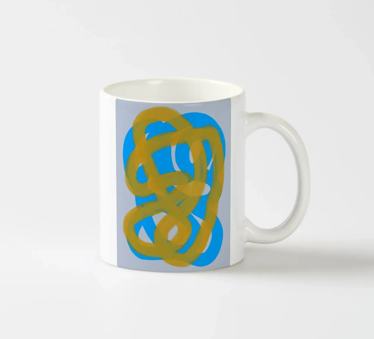 Lines 6 tazza in ceramica da Studio Memb