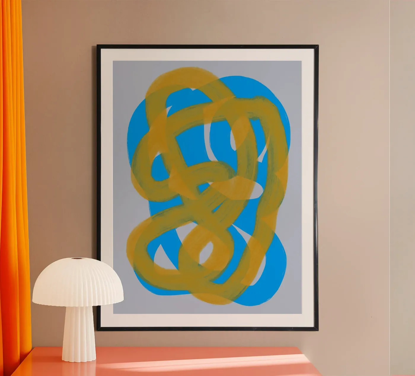 Lines 6 poster van Studio Memb
