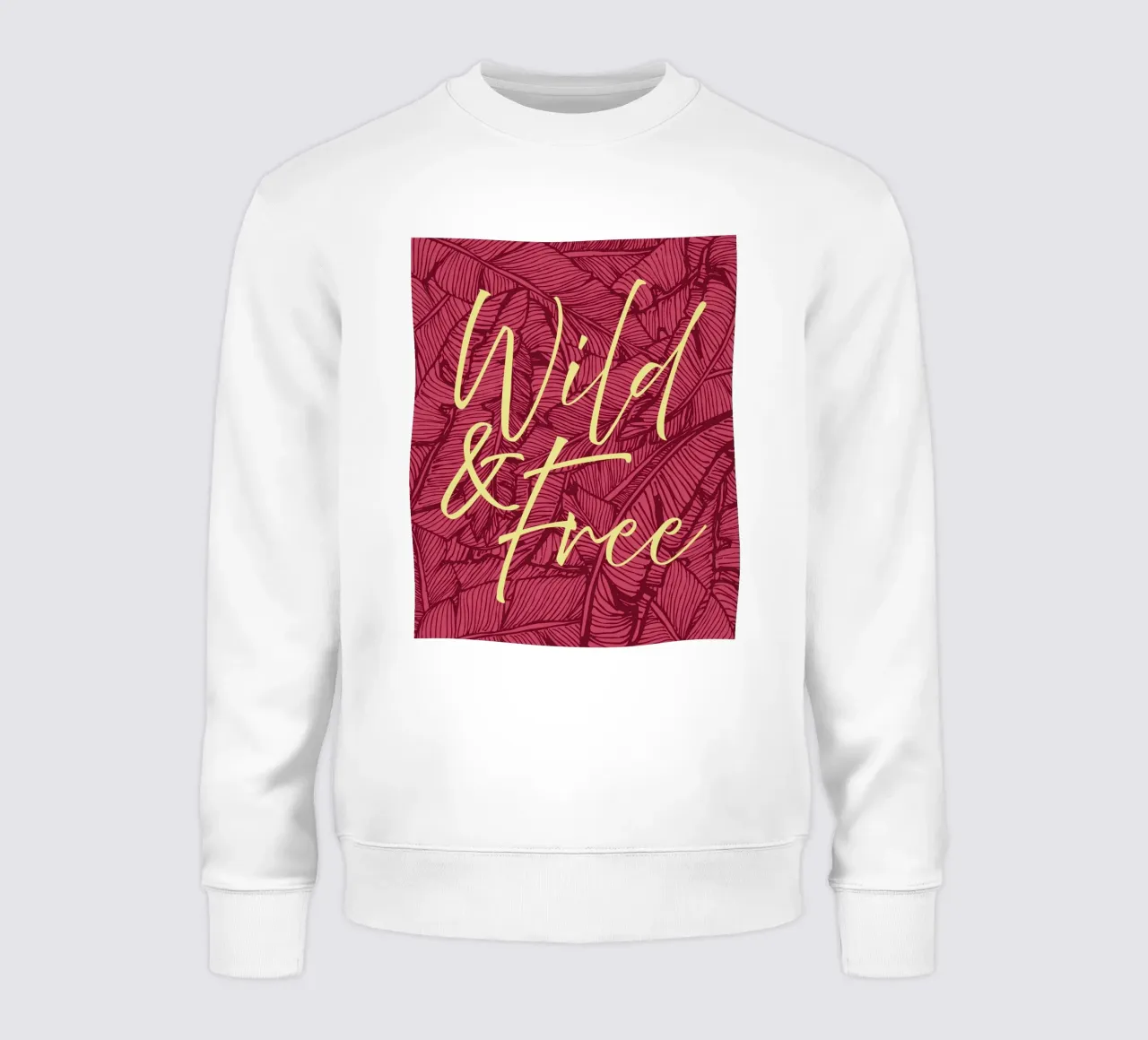 Wild & Free Bold Version sweatshirt van designdn