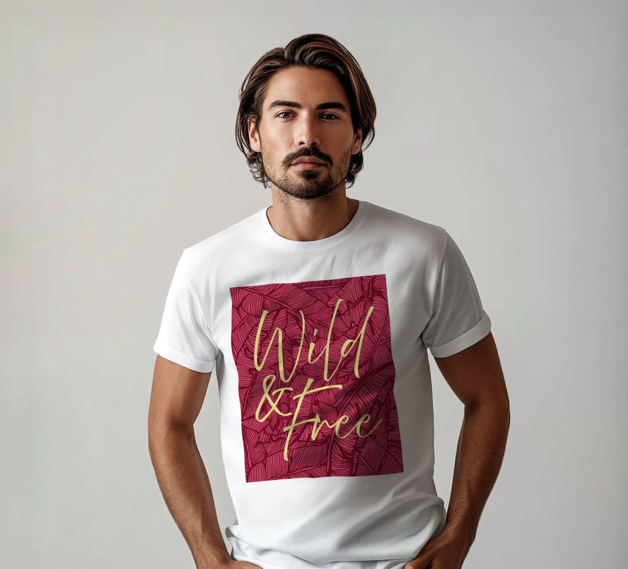 Wild & Free Bold Version t-shirt da designdn