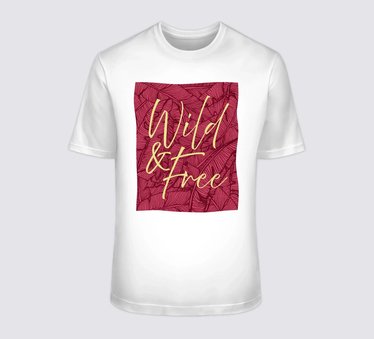 Wild & Free Bold Version t-shirt da designdn