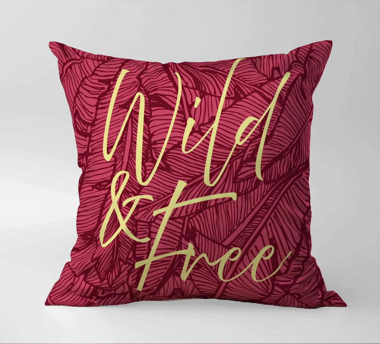 Wild & Free Bold Version cuscino da designdn