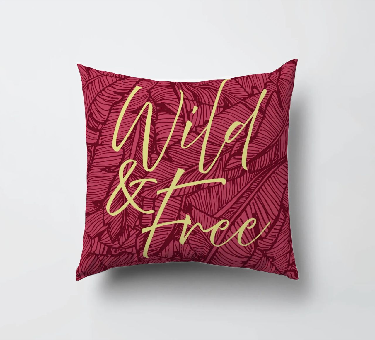 Wild & Free Bold Version cuscino da designdn
