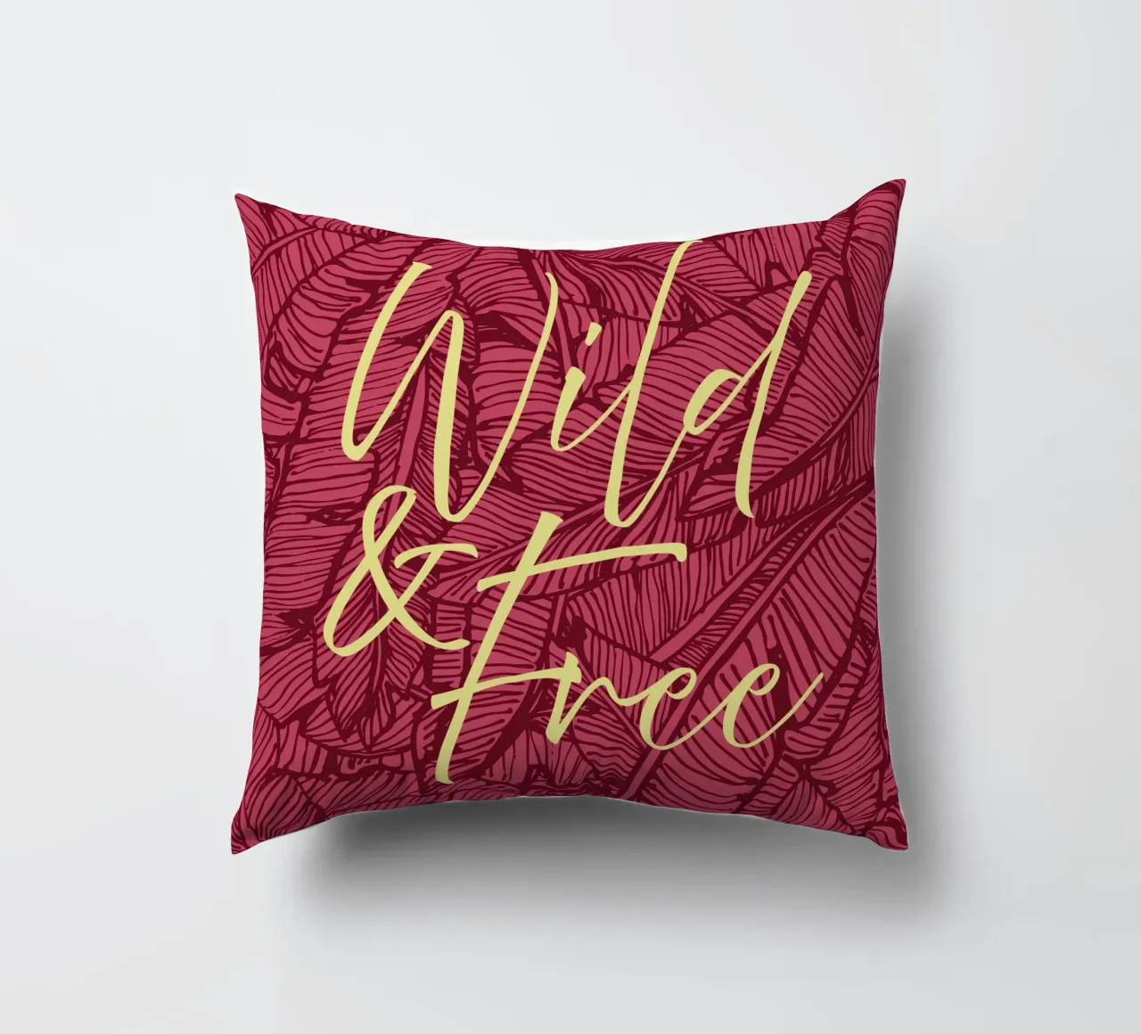 Wild & Free Bold Version cuscino da DesigndN