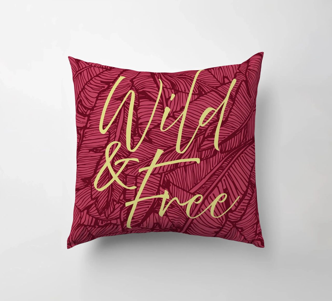 Wild & Free Bold Version cuscino da designdn