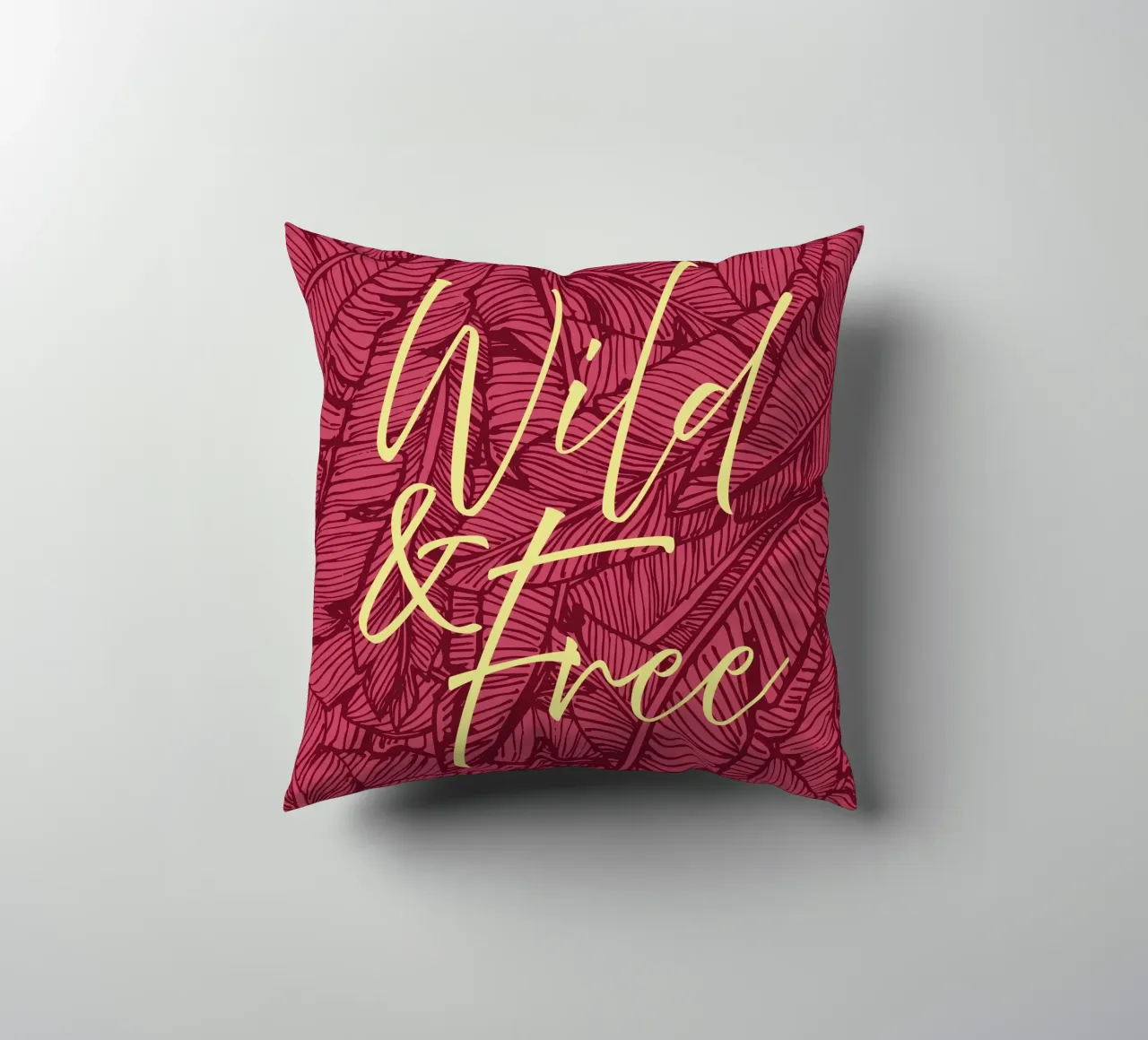 Wild & Free Bold Version cojín de designdn