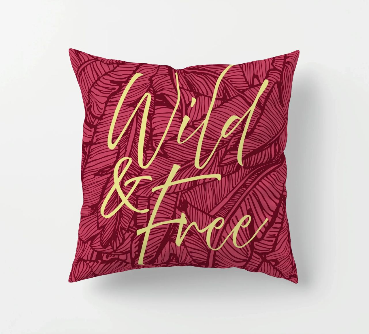 Wild & Free Bold Version cuscino da designdn