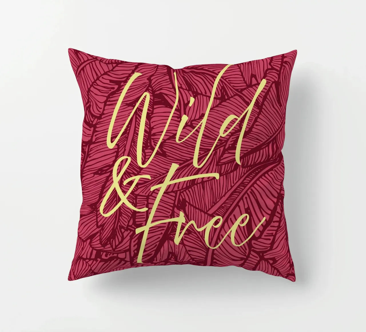 Wild & Free Bold Version cuscino da DesigndN