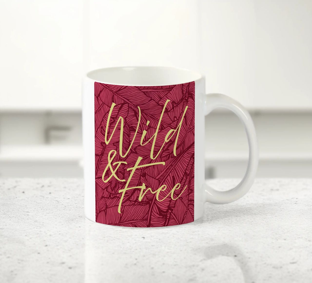 Wild & Free Bold Version tazza in ceramica da designdn