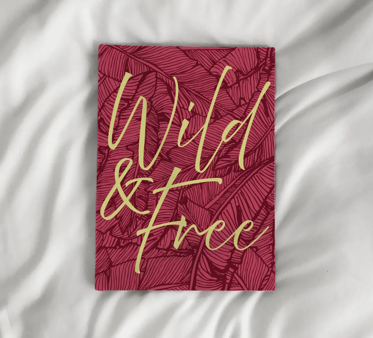 Wild & Free Bold Version notebook by designdn