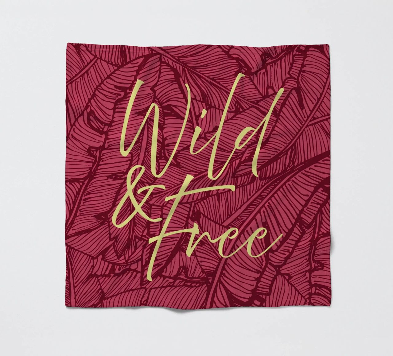 Wild & Free Bold Version coperta in pile da designdn