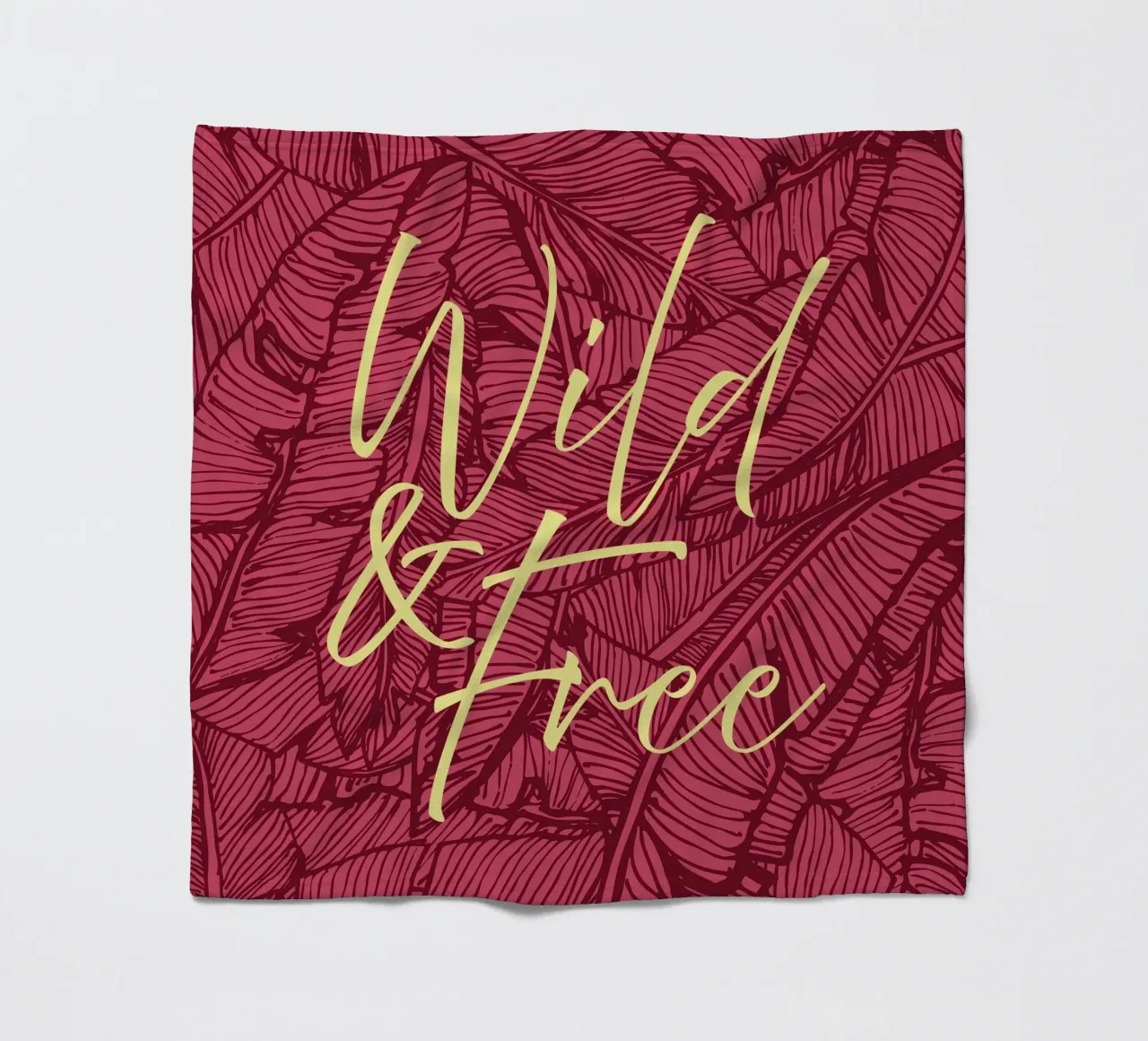 Wild & Free Bold Version coperta in pile da designdn