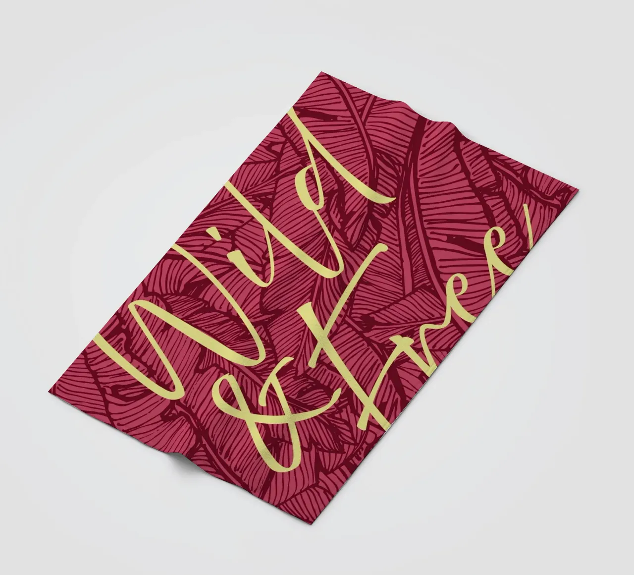 Wild & Free Bold Version coperta in pile da designdn