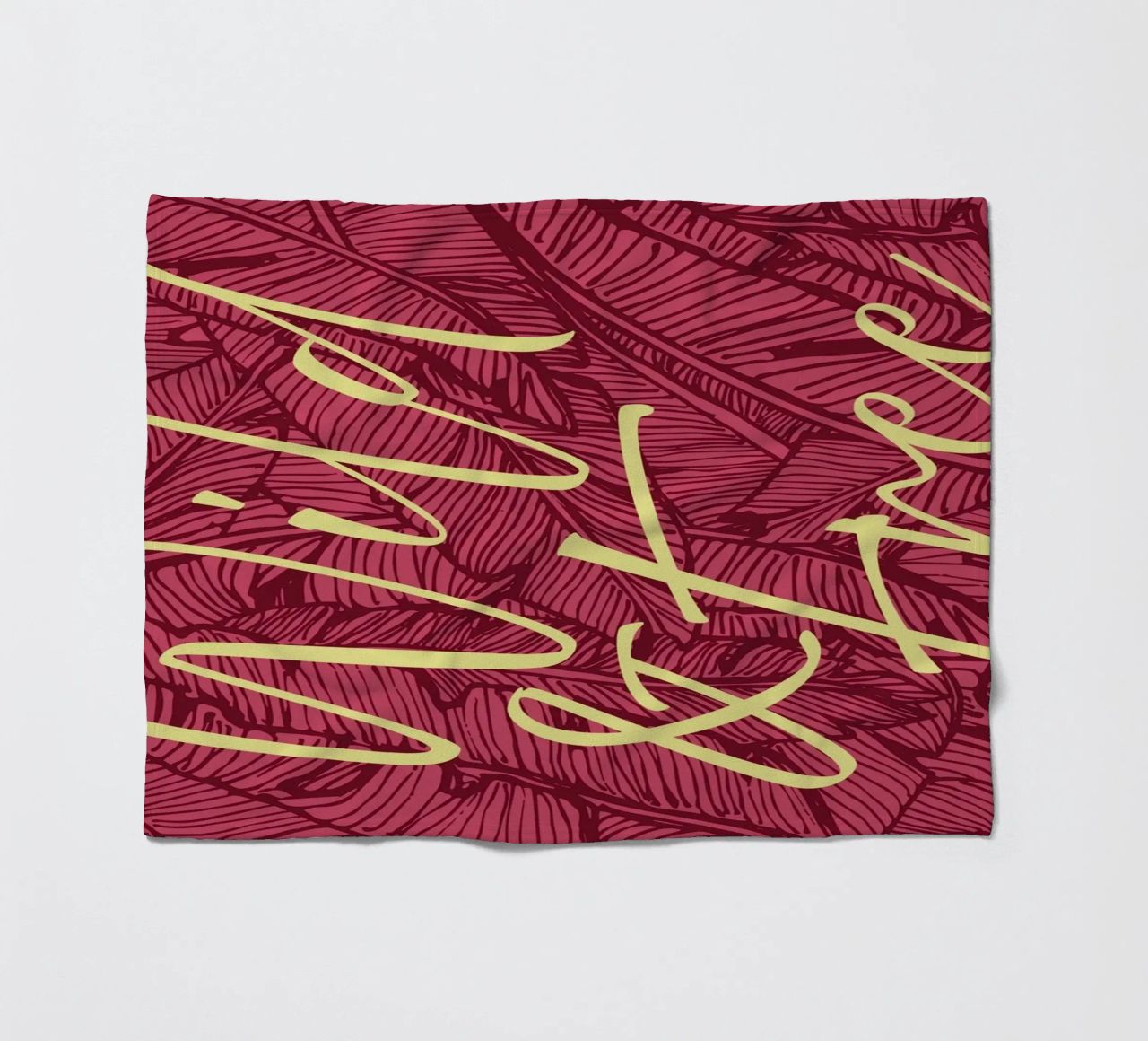 Wild & Free Bold Version coperta in pile da designdn