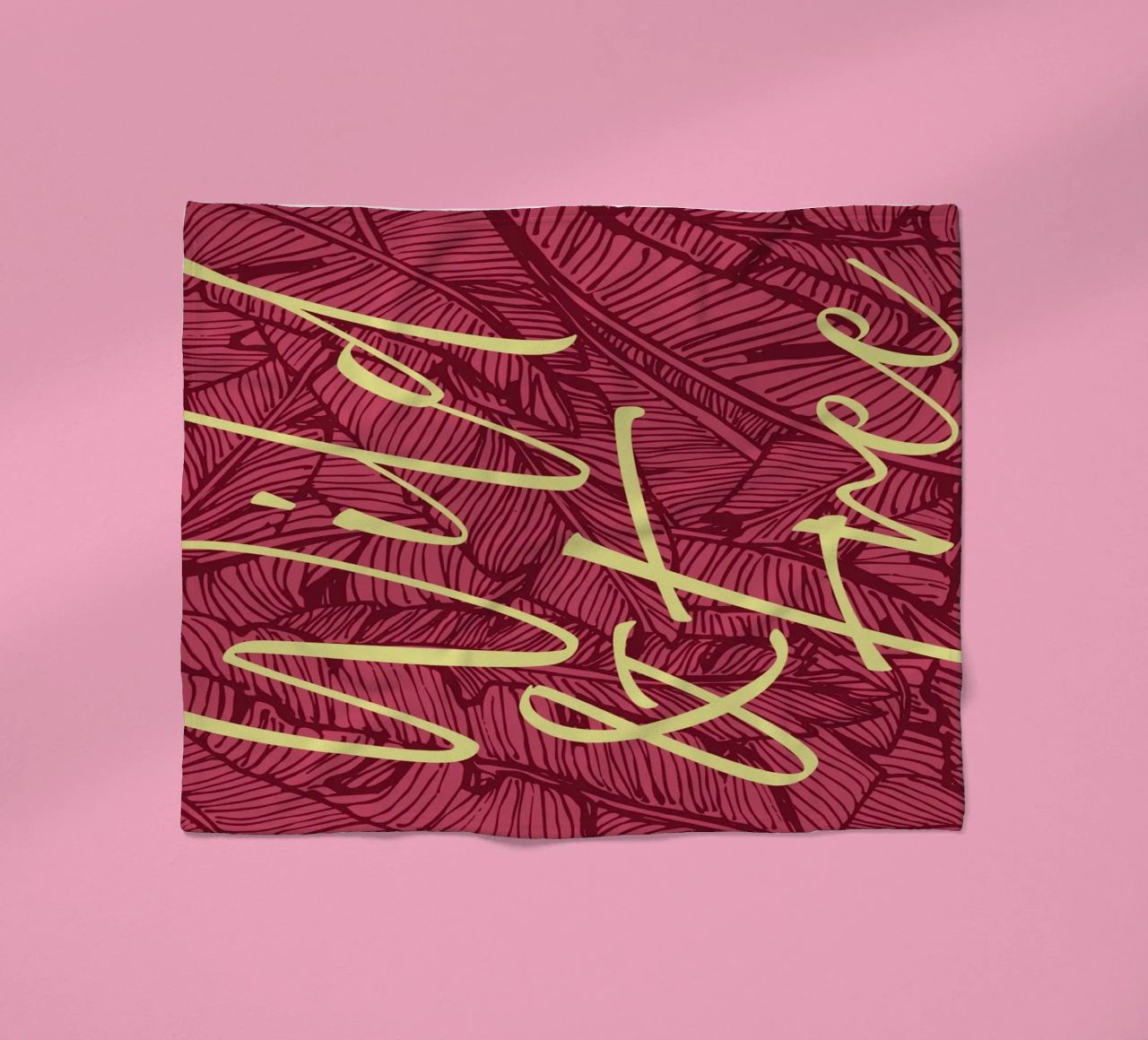Wild & Free Bold Version coperta in pile da designdn