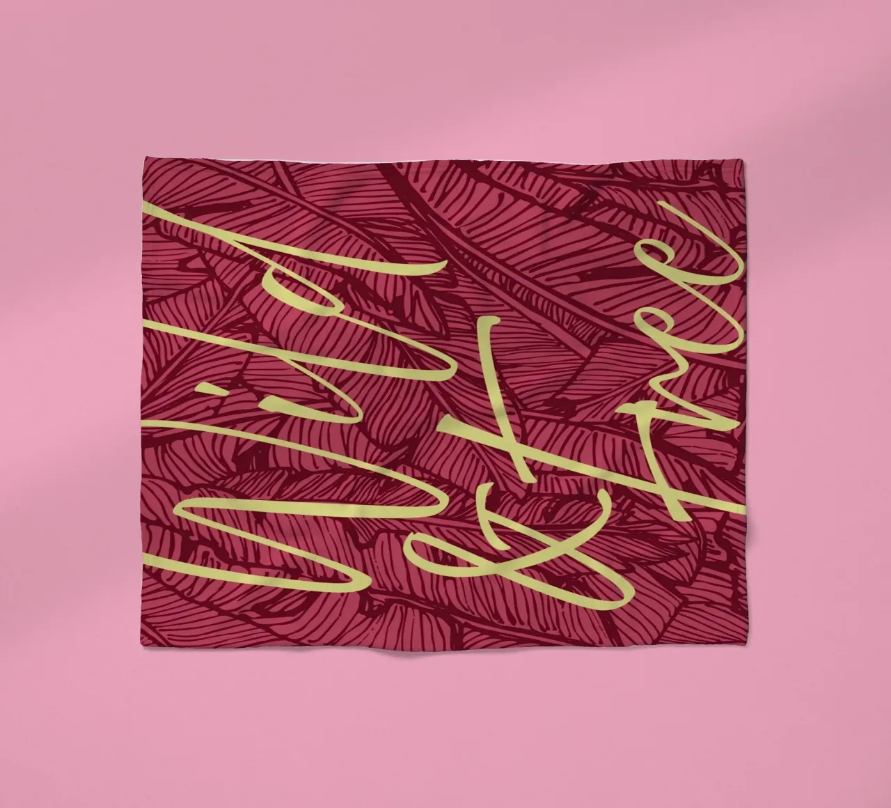 Wild & Free Bold Version coperta in pile da designdn