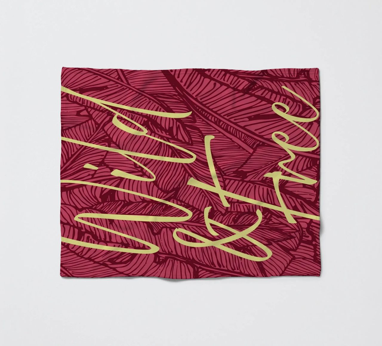 Wild & Free Bold Version coperta in pile da designdn