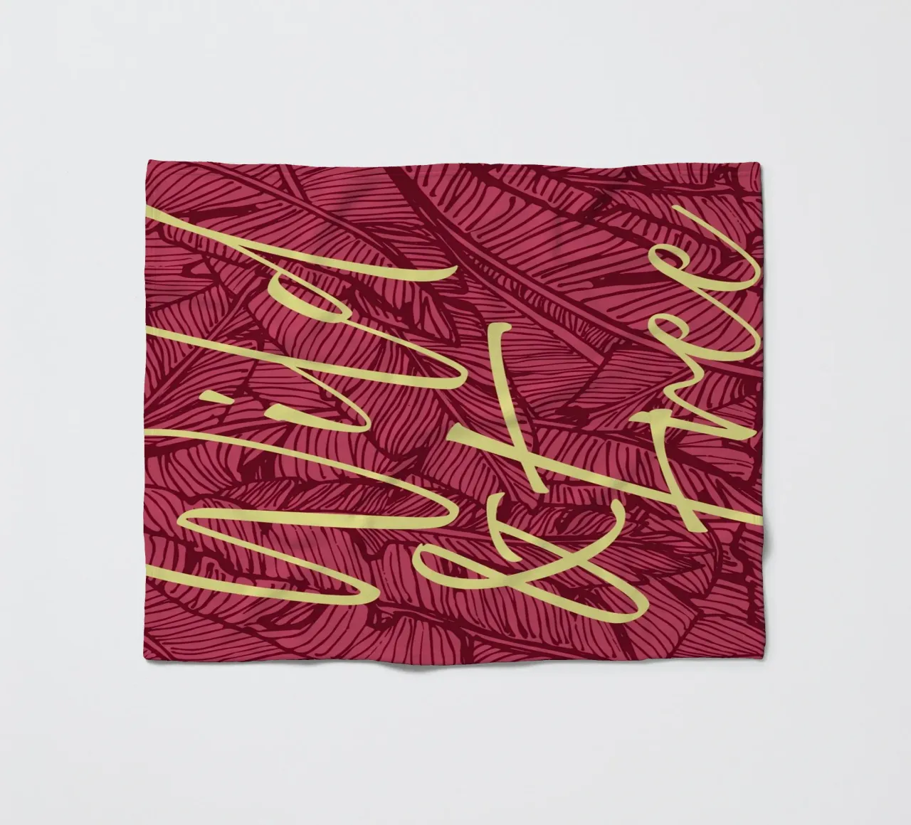 Wild & Free Bold Version coperta in pile da designdn