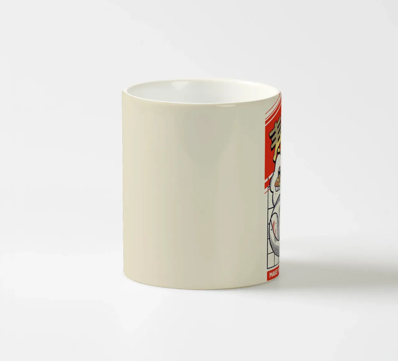 Dreaming About Sushi tazza in ceramica da Rafa Gomes