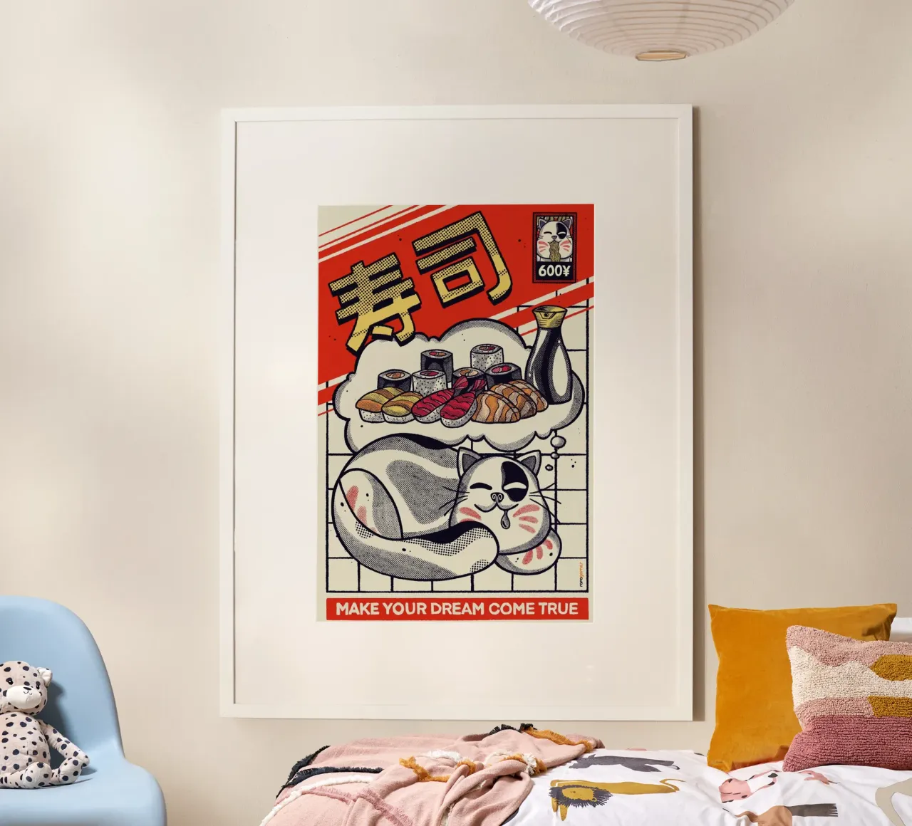 Dreaming About Sushi carta hahnemühle da Rafa Gomes