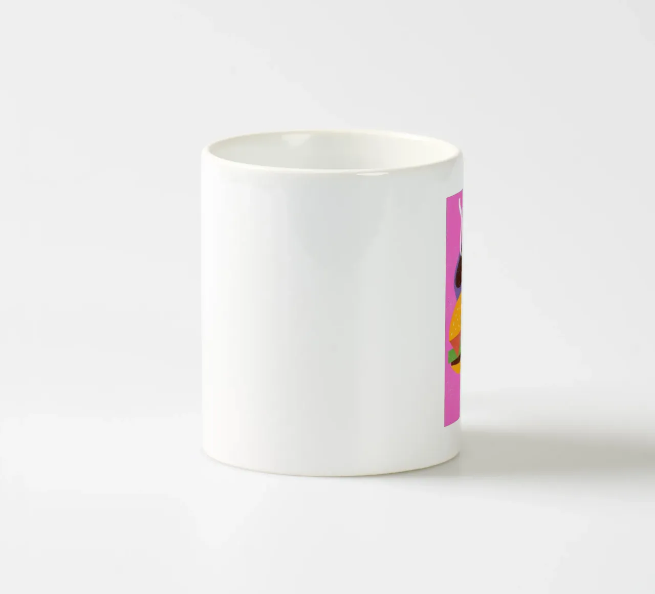 Frutta e caffè Retro Pop tazza in ceramica da THE LATEST SHOP