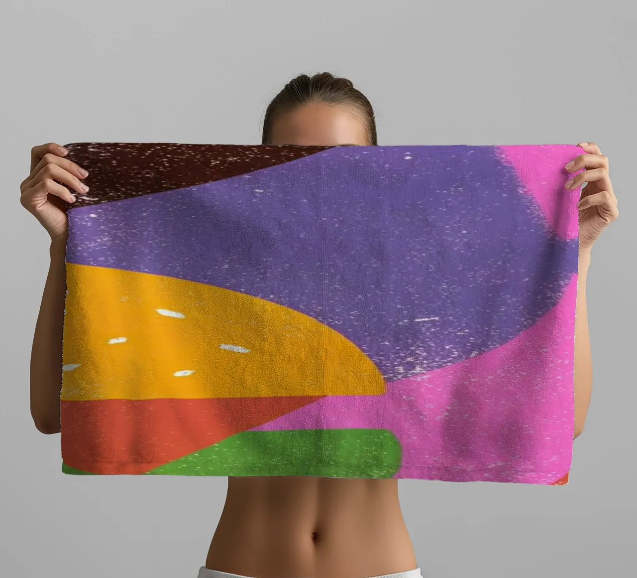 Frutta e caffè Retro Pop asciugamano da bagno da THE LATEST SHOP