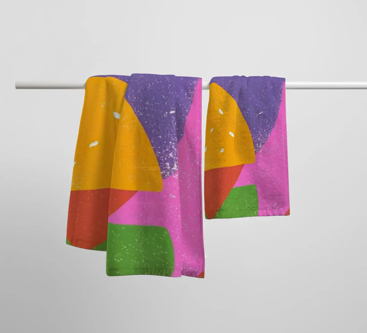 Frutta e caffè Retro Pop asciugamano da bagno da THE LATEST SHOP