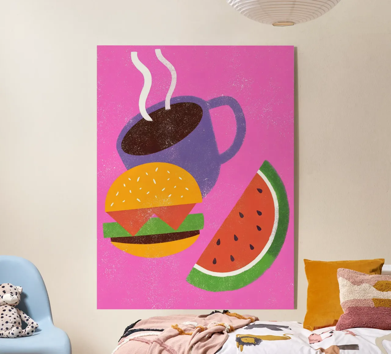 Frutta e caffè Retro Pop plexiglass da THE LATEST SHOP