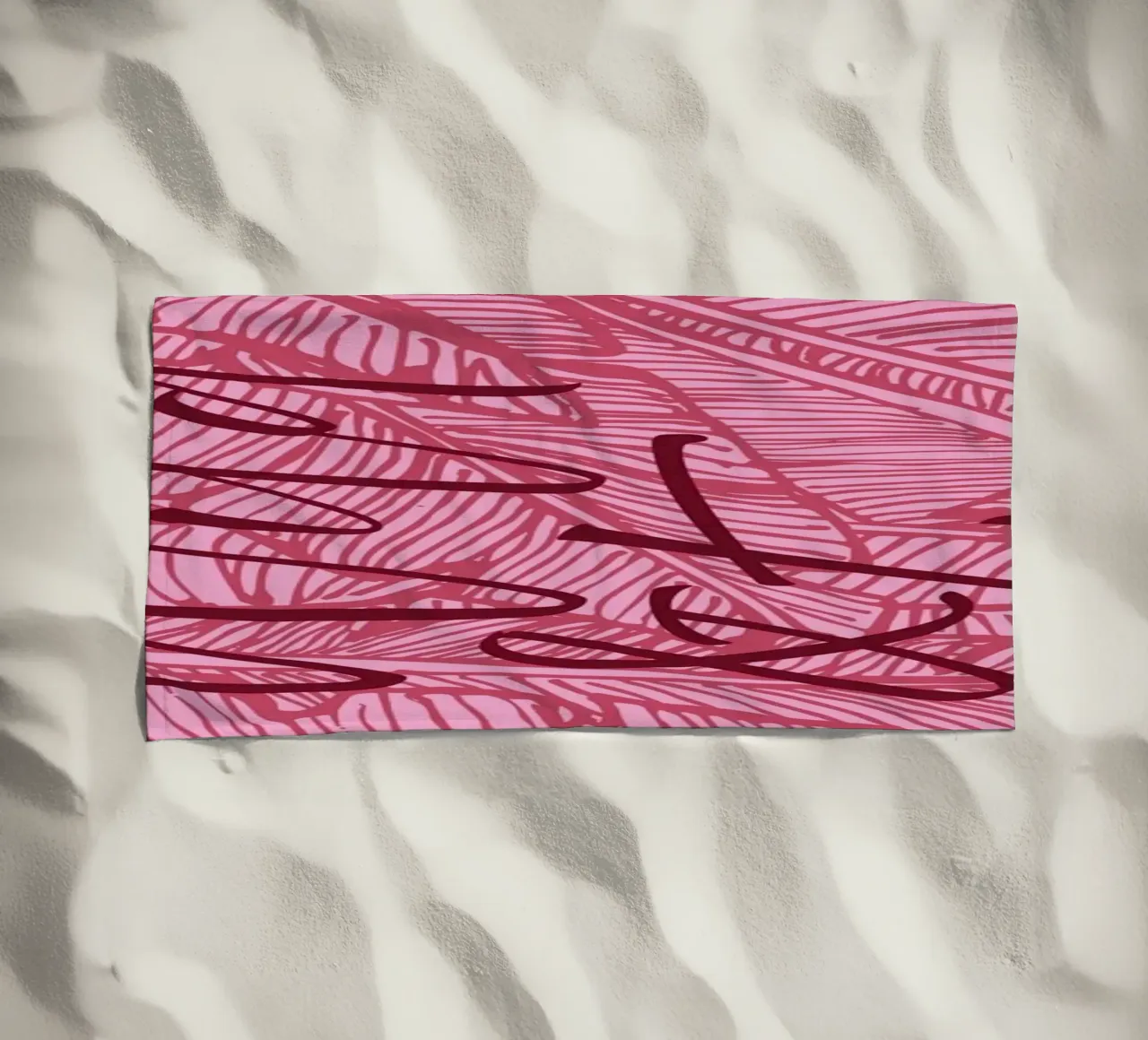 Wild & Free Pinky Version telo mare da designdn