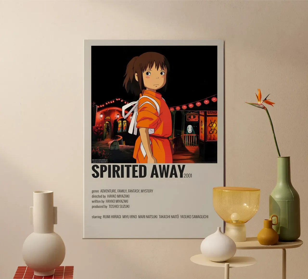 SPIRITED AWAY 2001 alu-dibond by Totoya