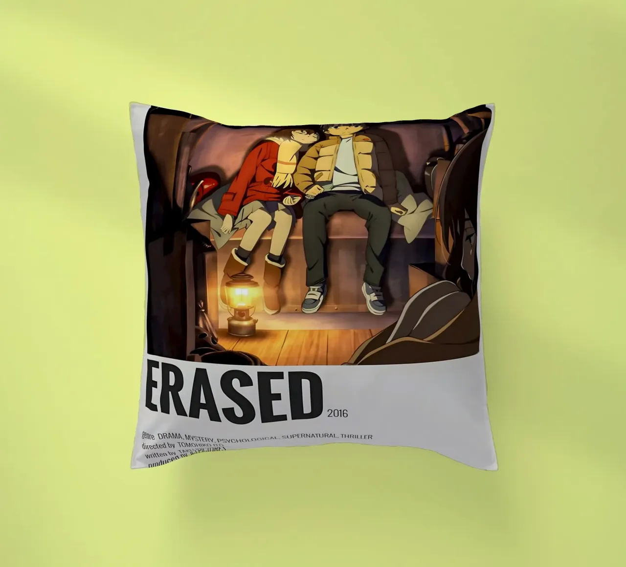 ERASED 2016 decorative cushion by Totoya