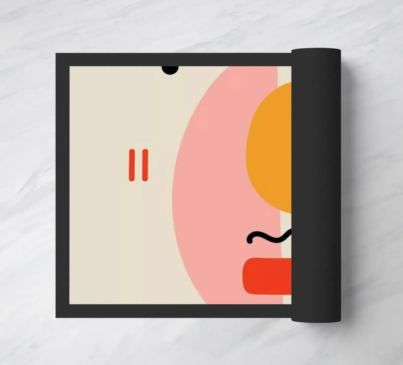 Surprised doormat by Pure